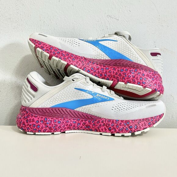 Brooks Wmns Adrenaline GTS 22 “White Brilliant” Women’s Size 9.5 Running Shoes - Picture 6 of 8